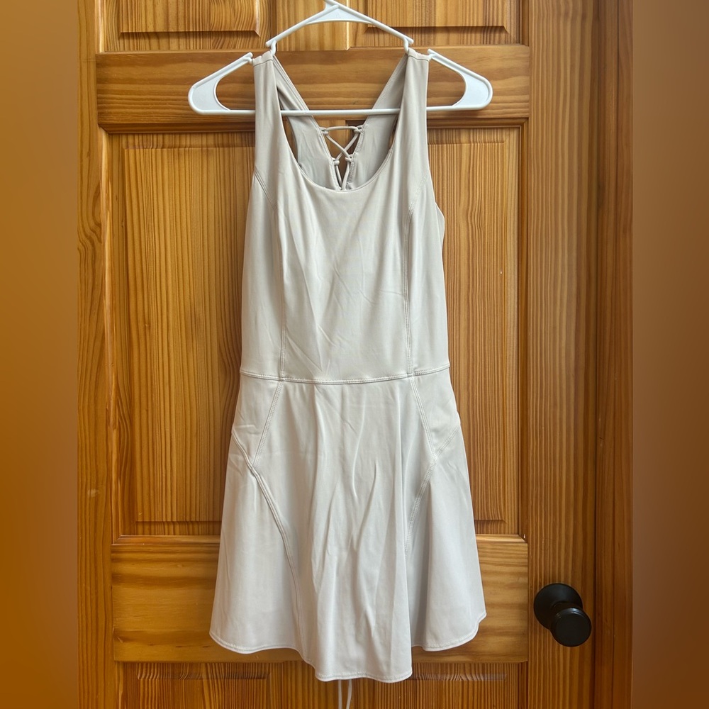 JoyLab Cream Dress with Shorts